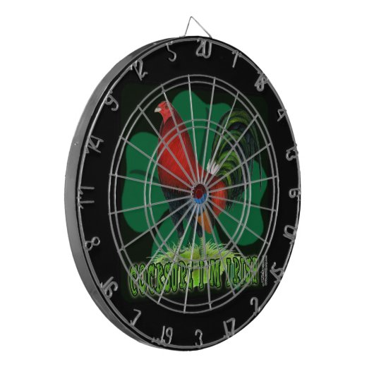 Jeu De Fléchettes Cocksure I'm Irish Too ! (Devant gauche)