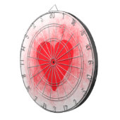 Jeu De Fléchettes Coeur rouge (Devant droit)