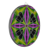 Jeu De Fléchettes Coeur sur arc-en-ciel vert violet (Devant gauche)