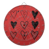 Jeu De Fléchettes Coeurs (Devant)