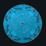 Jeu De Fléchettes Coeurs avec fleurs et papillon en style tatouage<br><div class="desc">Coeurs avec fleurs et papillon en style tatouage, dessin au crayon Fantasyart par Krisi ArtKSZP</div>