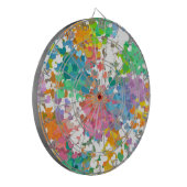 Jeu De Fléchettes Cœurs de Confettis Pastels (Devant gauche)
