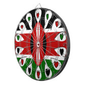 Jeu De Fléchettes Coeurs du Kenya (Devant droit)