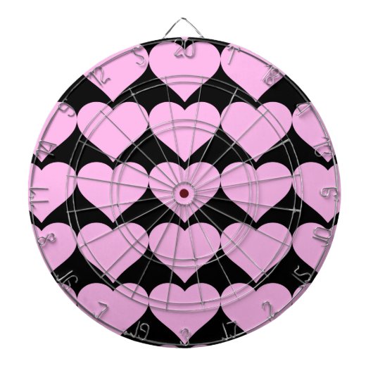Jeu De Fléchettes Cœurs roses, Amour inconditionnel_ (Devant)