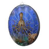 Jeu De Fléchettes Coiffure de pieuvre - Colorée (Devant droit)