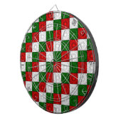 Jeu De Fléchettes Coins plissés-Rouge-Blanc-Vert-CIBLE DE FLECHETTES (Devant droit)