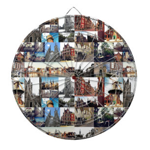 Jeu De Fléchettes Collage Delft 6 de photo