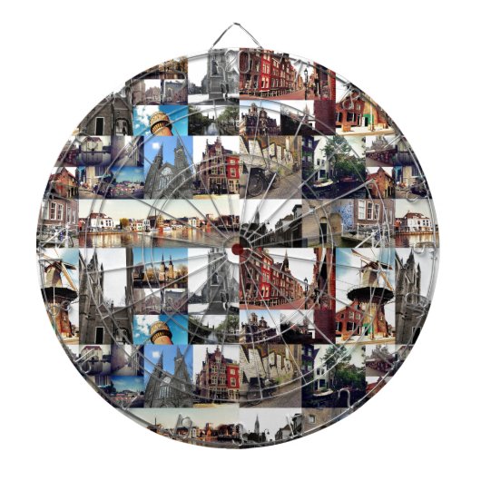 Jeu De Fléchettes Collage Delft 6 de photo (Devant)