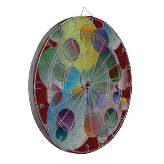 Jeu De Fléchettes Collage des cercles (Devant gauche)