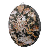 JEU DE FLÉCHETTES COLLECTION DE POMPEII/OCÉAN - SCÈNE DE VIE MARINE (Devant droit)