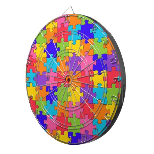 Jeu De Fléchettes Collection puzzled (Devant droit)