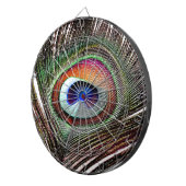 Jeu De Fléchettes Colorful Copper Peacock Feather (Devant droit)