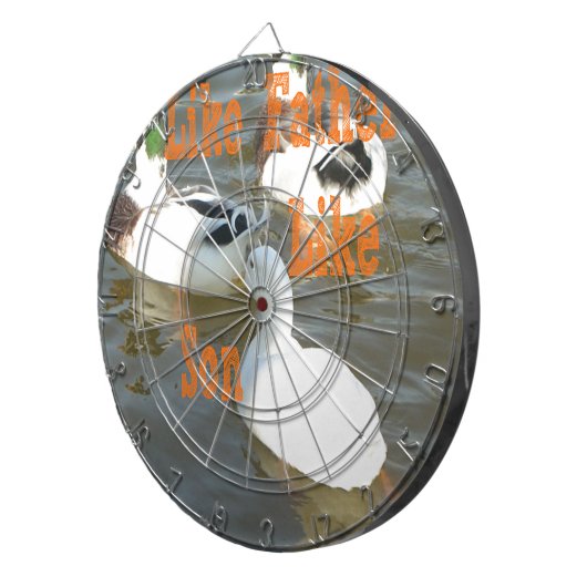 Jeu De Fléchettes Comme Père Comme Fils. (Devant droit)