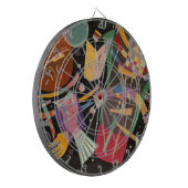 Jeu De Fléchettes Composition Kandinsky X Oeuvre Abstraite (Devant gauche)