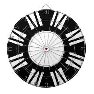 JEU DE FLÉCHETTES CONCEPTION ABSTRAITE
