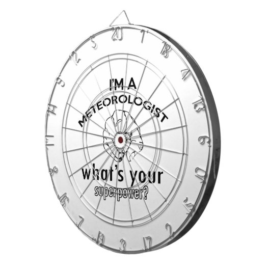 Jeu De Fléchettes conception météorologique (Devant droit)