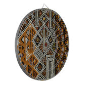 Jeu De Fléchettes Conception Tribale Africaine Kuba (Devant gauche)