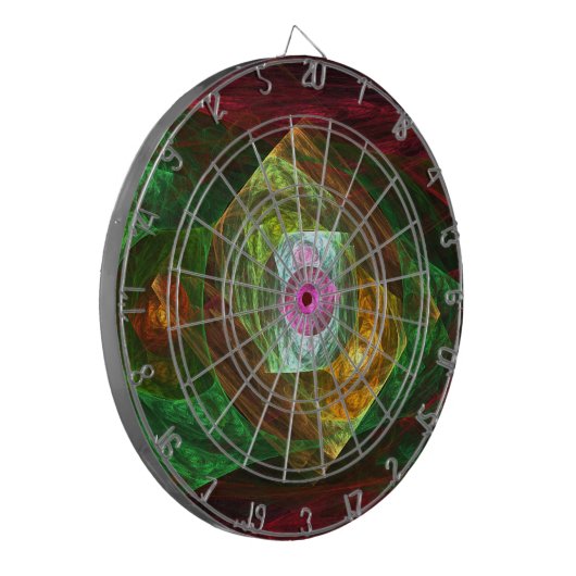 Jeu De Fléchettes Connexions dynamiques Art Abstrait (Devant gauche)