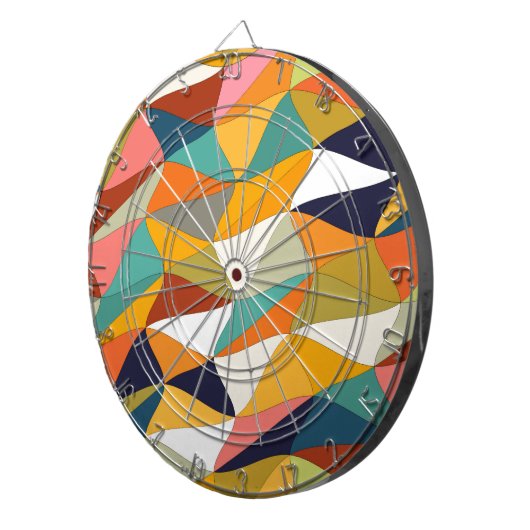 Jeu De Fléchettes contour coloré (Devant droit)