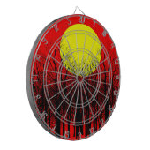 Jeu De Fléchettes Coucher de soleil rouge (Devant gauche)