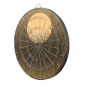 Jeu De Fléchettes Coucher de soleil vintage (Devant droit)