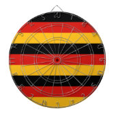 JEU DE FLÉCHETTES COULEURS DE DRAPEAU ALLEMANDE (Devant)
