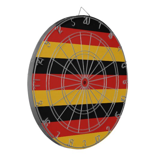 JEU DE FLÉCHETTES COULEURS DE DRAPEAU ALLEMANDE (Devant gauche)