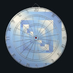 Jeu De Fléchettes couleurs vives<br><div class="desc">angles dans les nuances de couleur ciel</div>