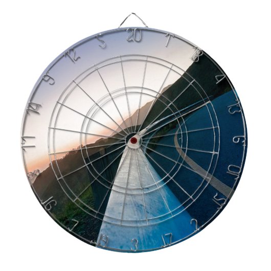 Jeu De Fléchettes Courbe sur la route (Devant)