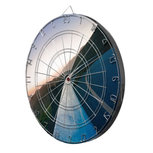 Jeu De Fléchettes Courbe sur la route (Devant droit)