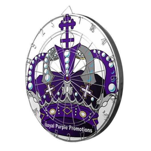 Jeu De Fléchettes Couronne royale pourpre (Devant droit)