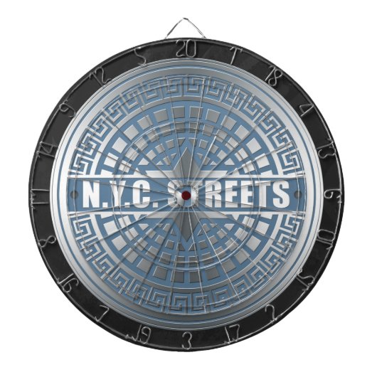 Jeu De Fléchettes Couvertures de trou d'homme NYC (Devant)