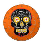 Jeu De Fléchettes Crâne à sucre noir (Devant)