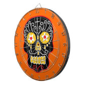 Jeu De Fléchettes Crâne à sucre noir (Devant droit)