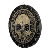 JEU DE FLÉCHETTES CRÂNE ANTIQUE (Devant droit)