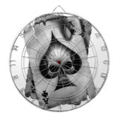 Jeu De Fléchettes Crâne d'as de pique (Devant)