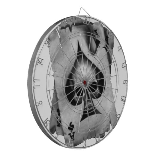 Jeu De Fléchettes Crâne d'as de pique (Devant gauche)