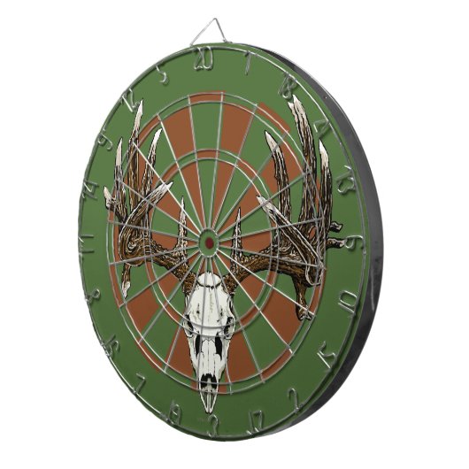 Jeu De Fléchettes Crâne de cerfs communs (Devant droit)