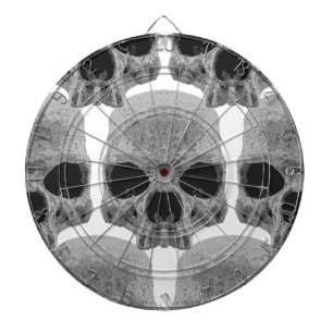 Jeu De Fléchettes crâne de goth