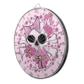 Jeu De Fléchettes Crâne de punk (Devant droit)