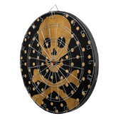 Jeu De Fléchettes Crâne et os (Devant droit)