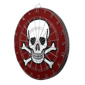 Jeu De Fléchettes Crâne et os croisés (Devant droit)