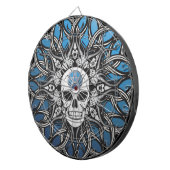 Jeu De Fléchettes Crâne gothique (Devant droit)