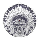 Jeu De Fléchettes Crâne indien (Devant)
