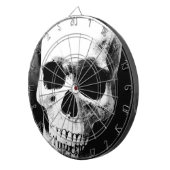 Jeu De Fléchettes Crâne noir et blanc (Devant droit)