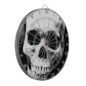 Jeu De Fléchettes Crâne noir et blanc (Devant gauche)