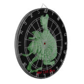 Jeu De Fléchettes créature imaginaire mythique dragon vert mignon (Devant gauche)