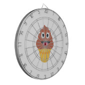 Jeu De Fléchettes crème glacée cône émoji (Devant gauche)