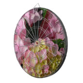 Jeu De Fléchettes Crème rose Hydrangeas jaune rose vert floral (Devant droit)