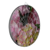 Jeu De Fléchettes Crème rose Hydrangeas jaune rose vert floral (Devant gauche)